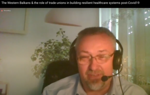 Govor dr Miodraga Femića iz Strukovnog sindikata doktora medicine Republike Srpske